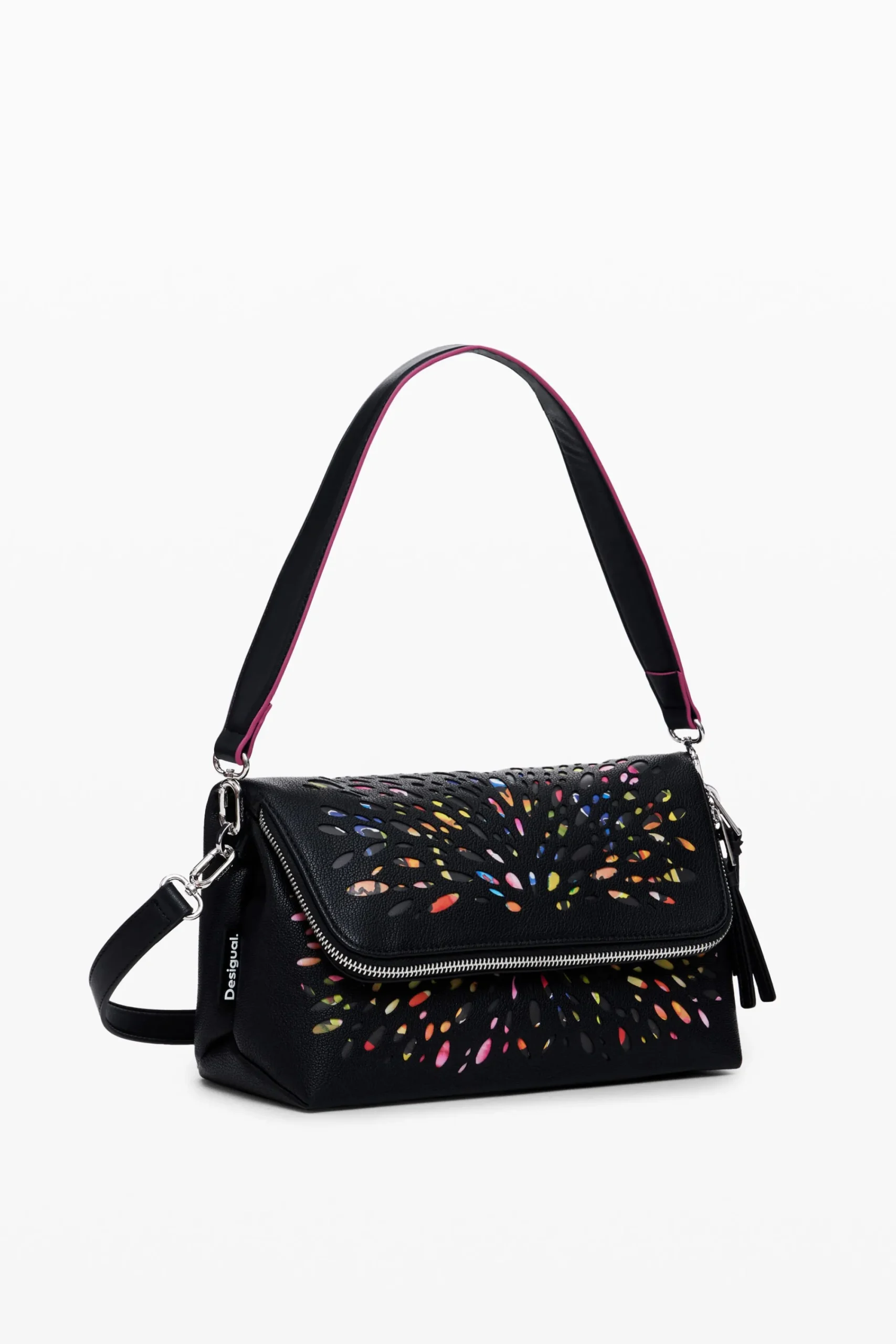 Bolsos|Bolsos Bandolera-Desigual Bolsa cruzada vidriera