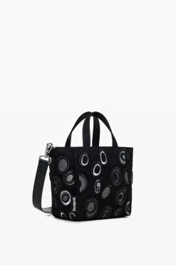 Bolsos-Desigual Bolsa de nylon círculos