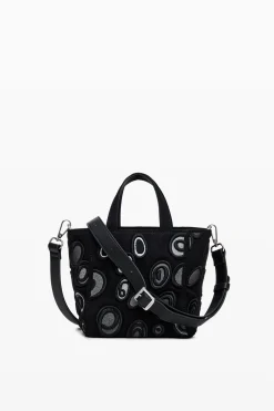 Bolsos-Desigual Bolsa de nylon círculos