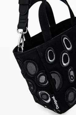 Bolsos-Desigual Bolsa de nylon círculos