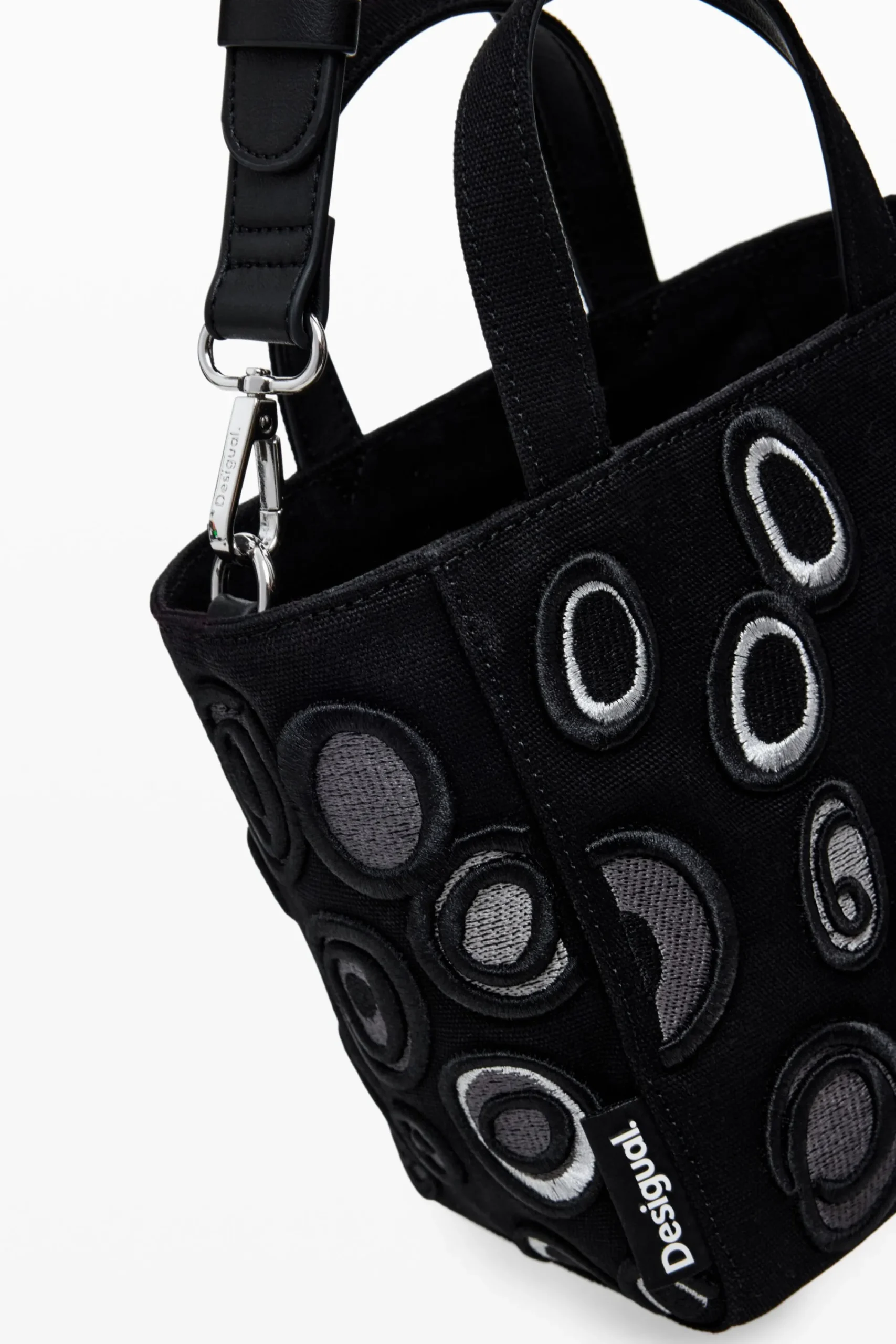 Bolsos-Desigual Bolsa de nylon círculos