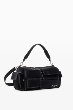 Bolsos-Desigual Bolso baguette multibolsillo