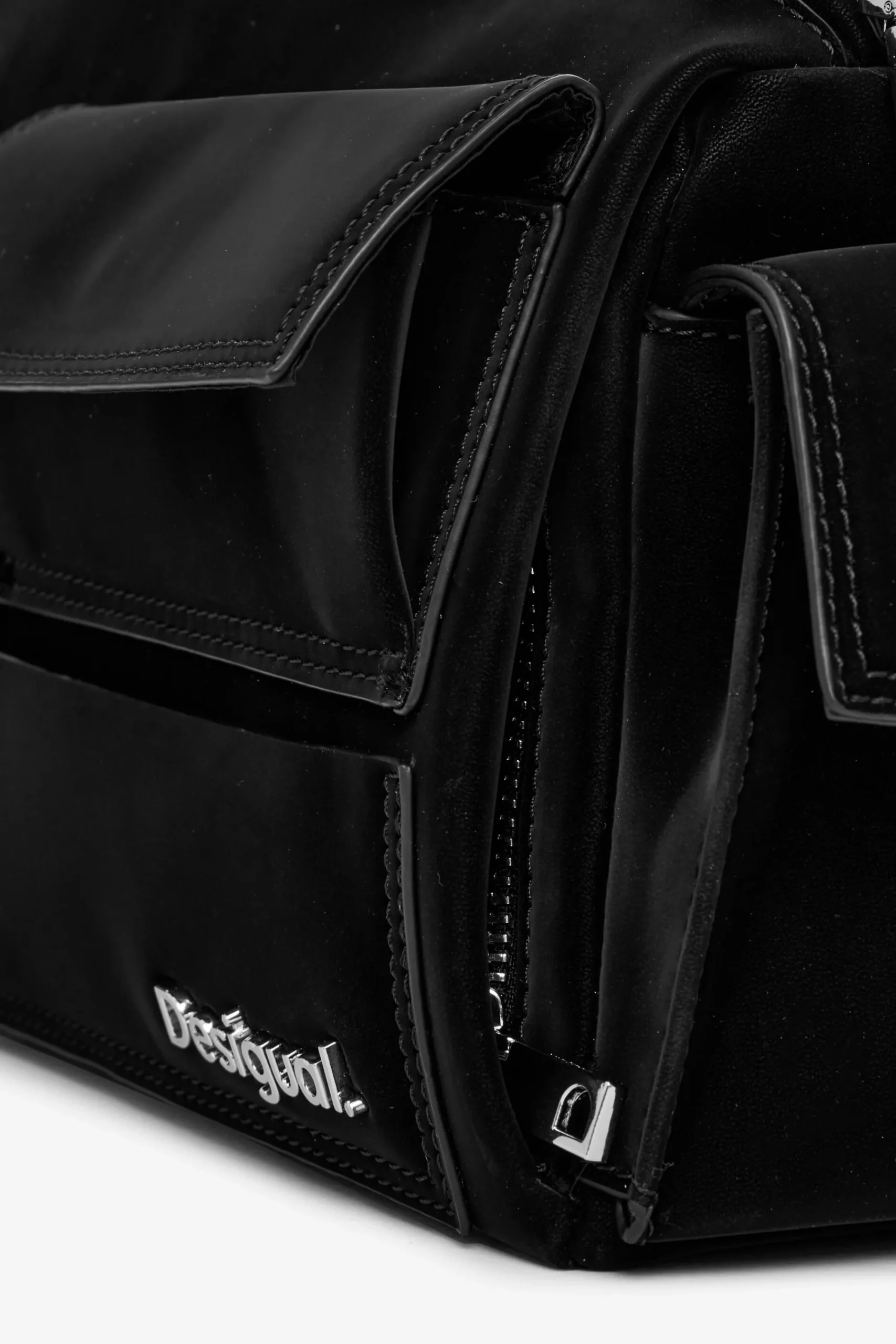 Bolsos-Desigual Bolso baguette multibolsillo