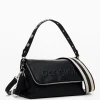 Bolsos-Desigual Bolso bandolera M Half Logo