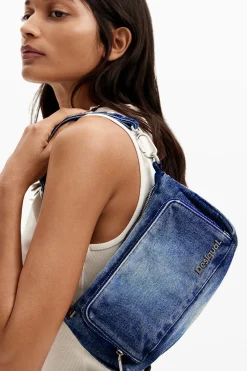 Bolsos|Bolsos Bandolera-Desigual Bolso bandolera S denim
