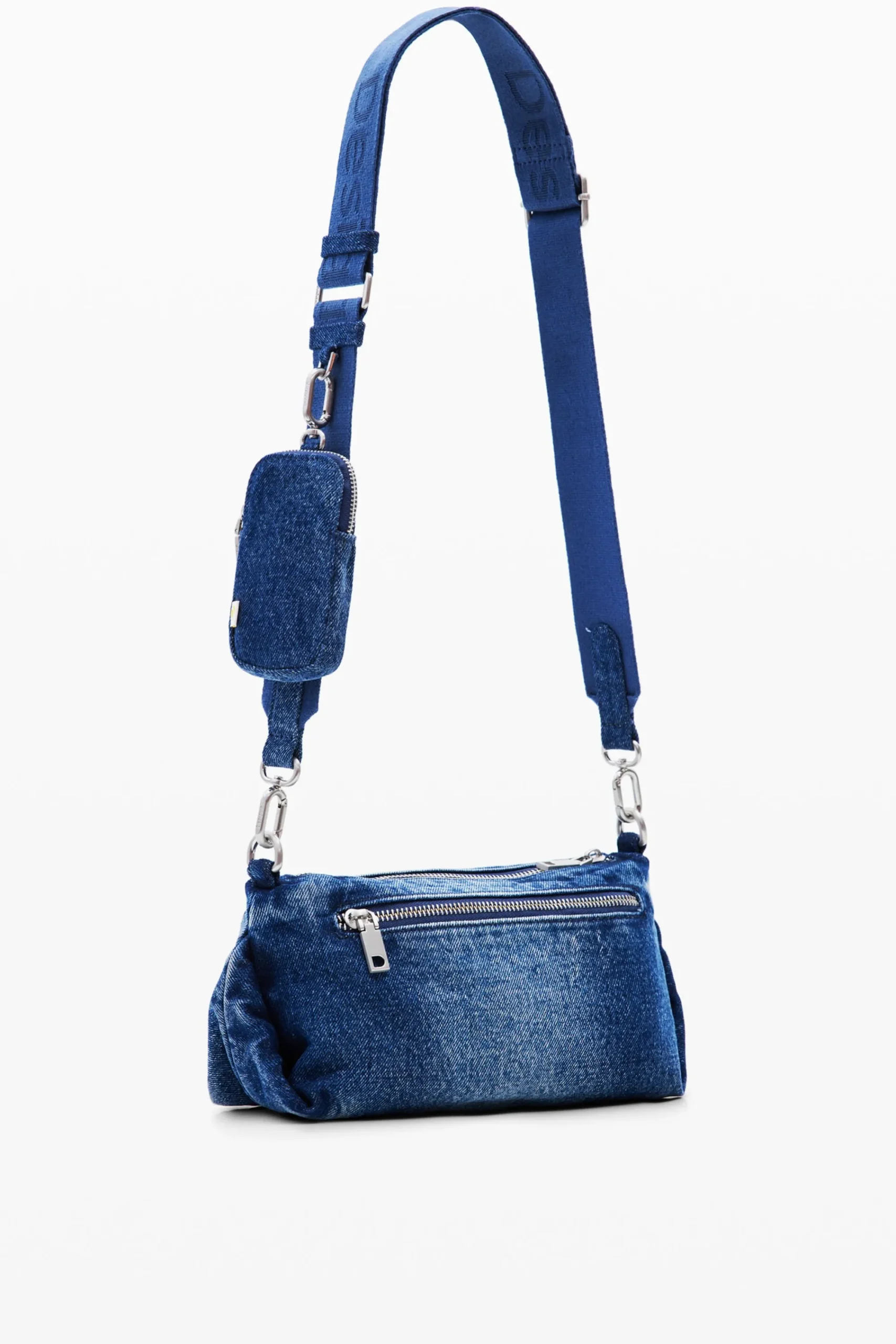Bolsos|Bolsos Bandolera-Desigual Bolso bandolera S denim