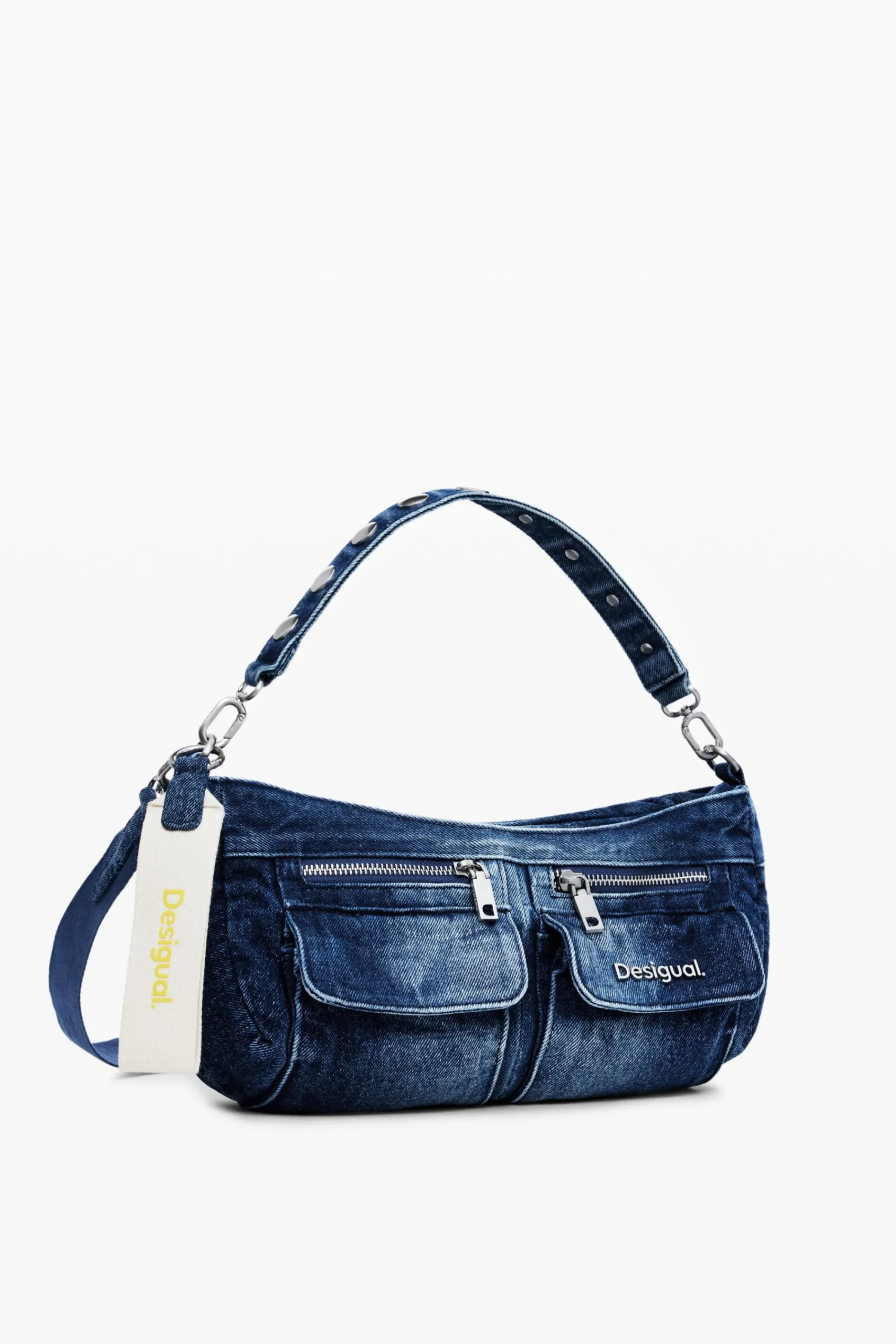 Bolsos-Desigual Bolso de hombro denim