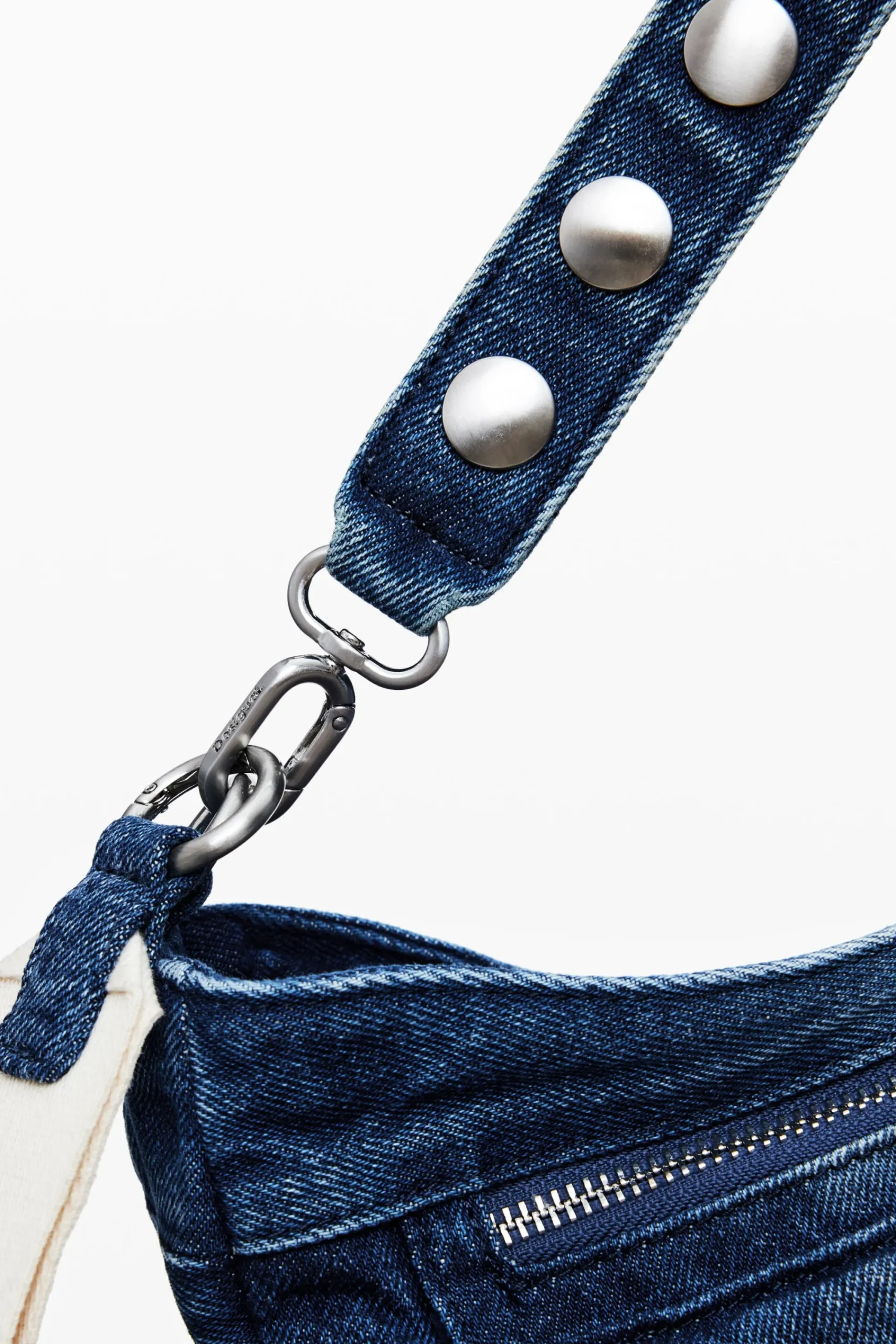 Bolsos-Desigual Bolso de hombro denim