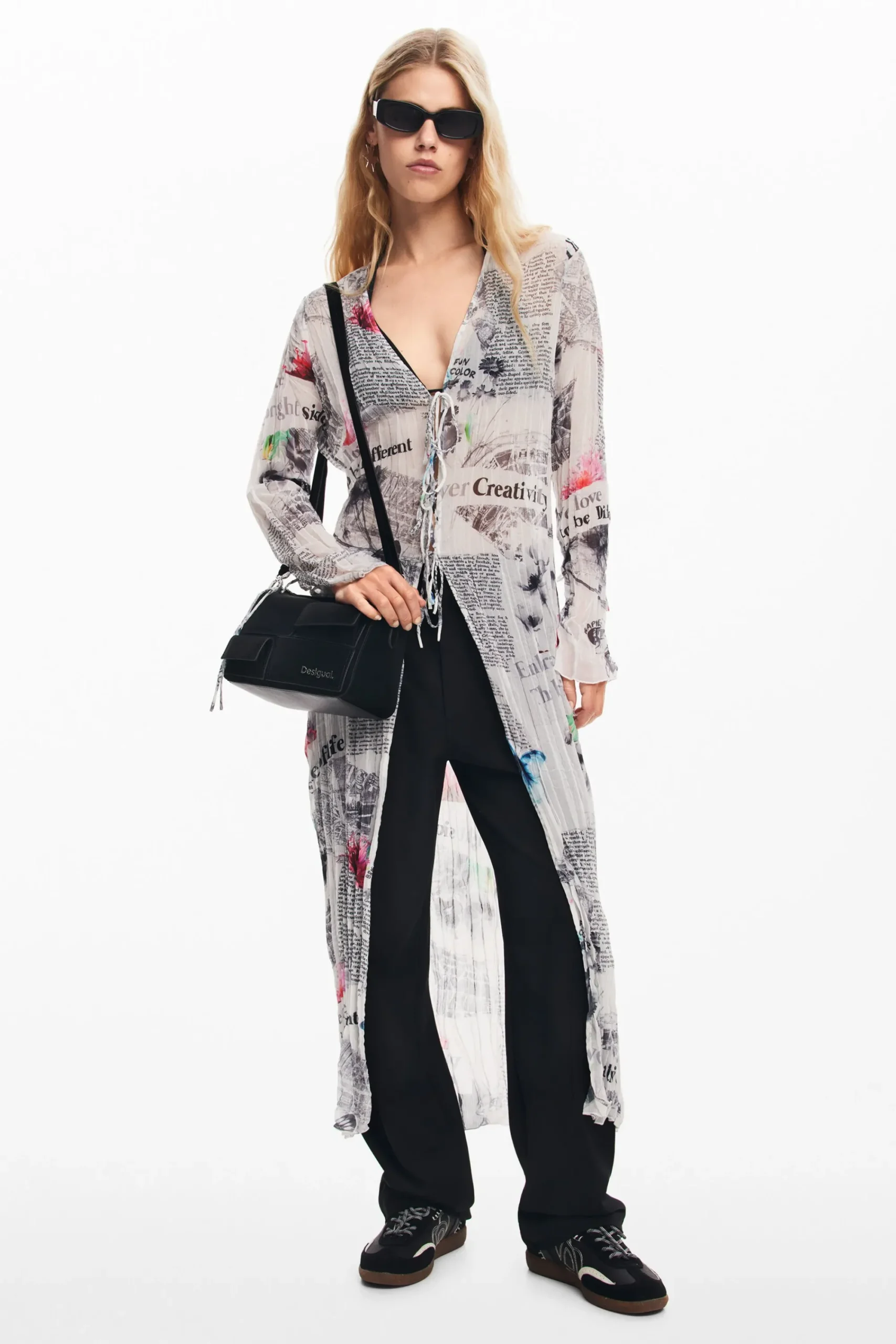 Bolsos-Desigual Bolso de hombro multibolsillos