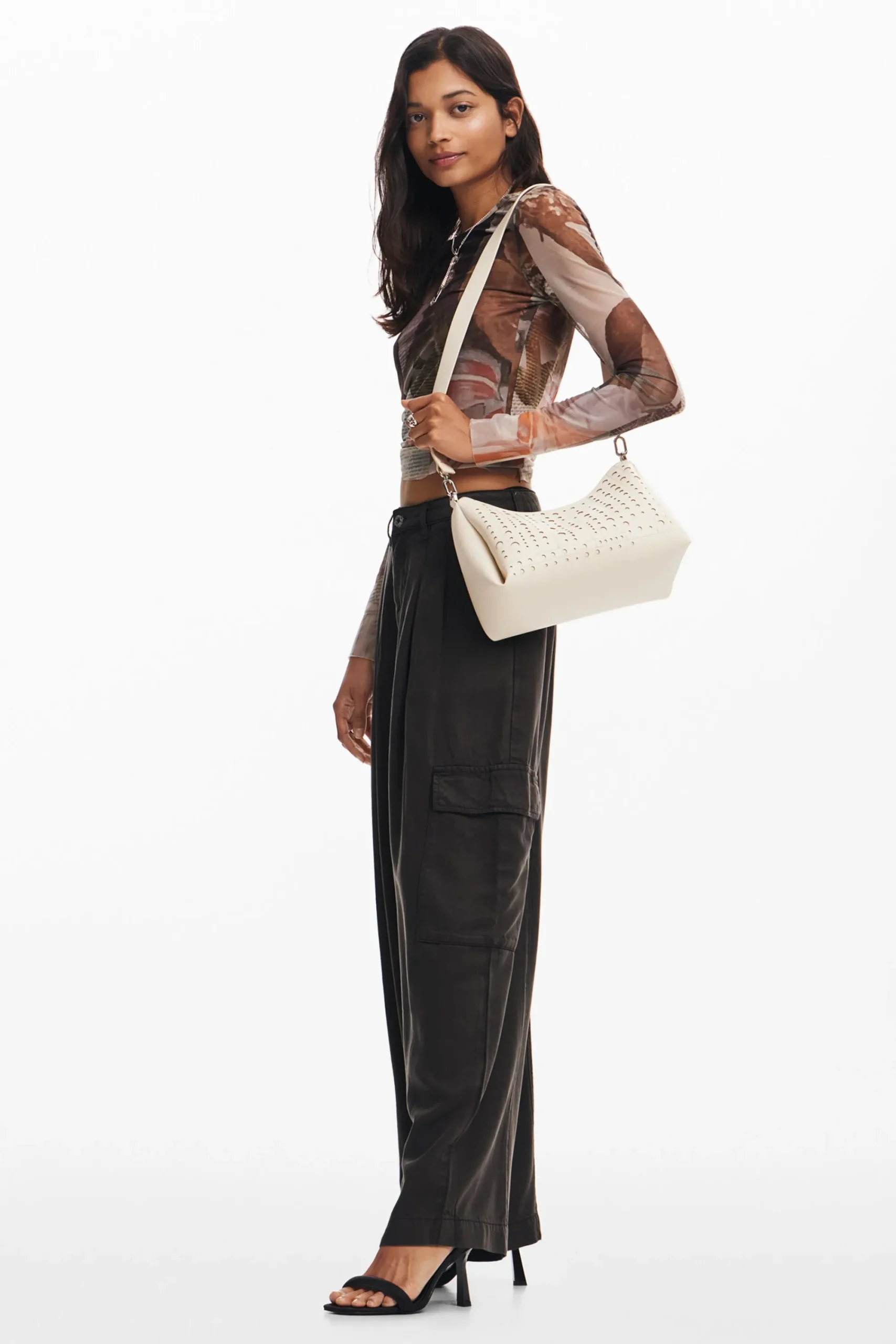 Bolsos|Bolsos De Mano-Desigual Bolso de mano círculos