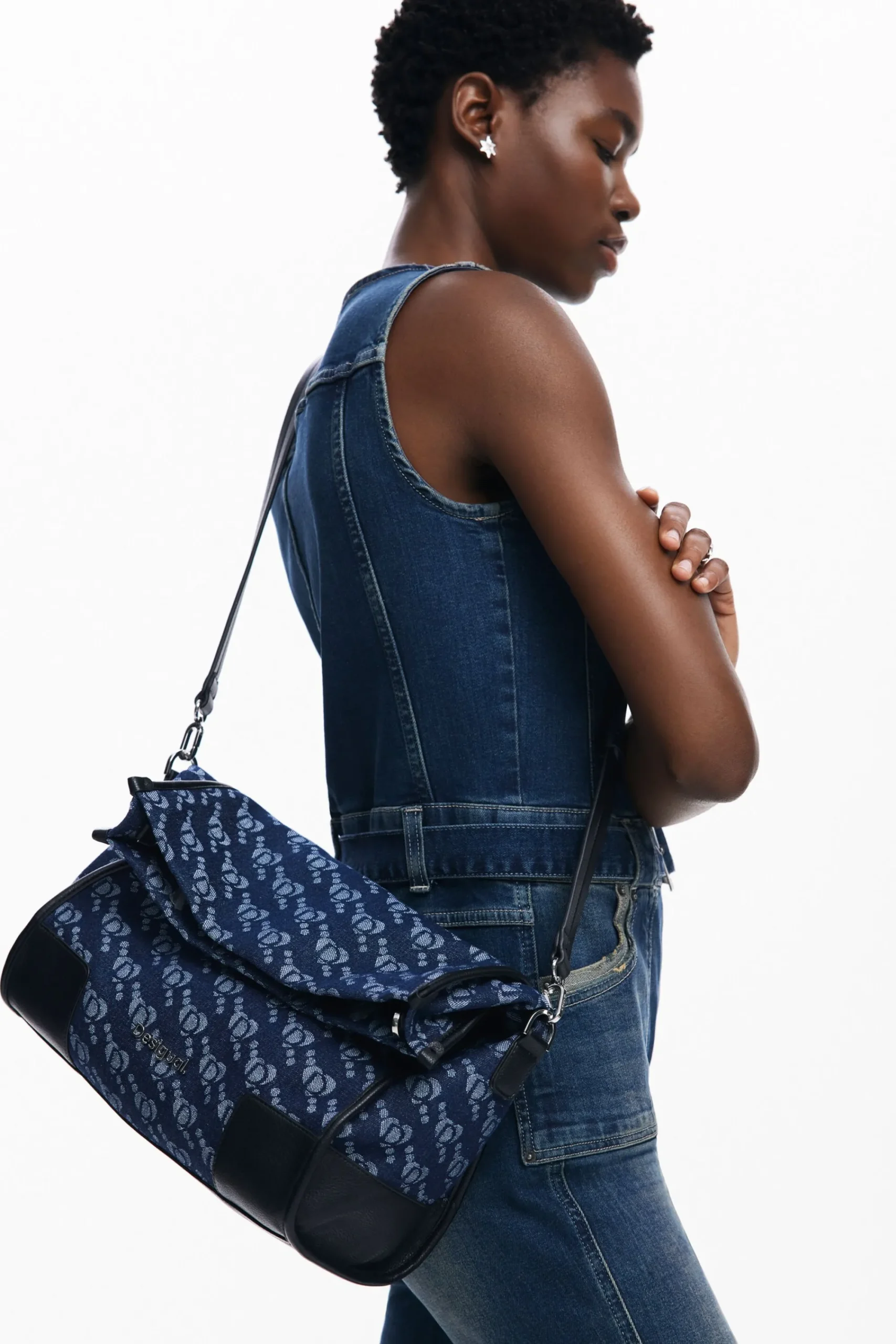 Bolsos-Desigual Bolso de mano logo
