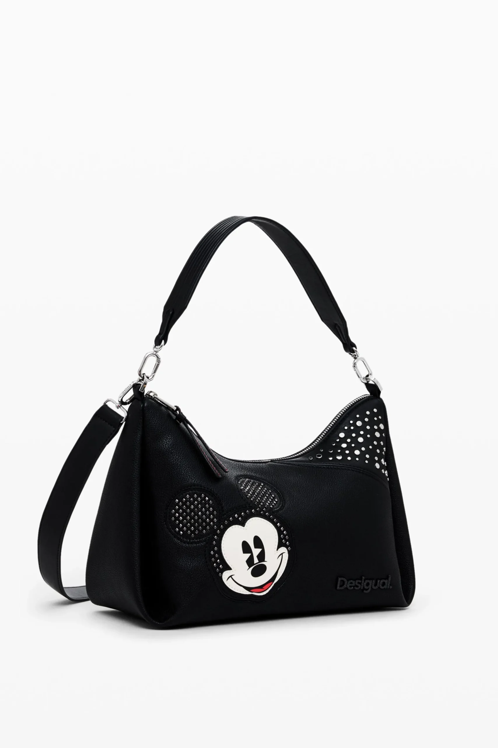 Bolsos-Desigual Bolso de mano Mickey y lunares