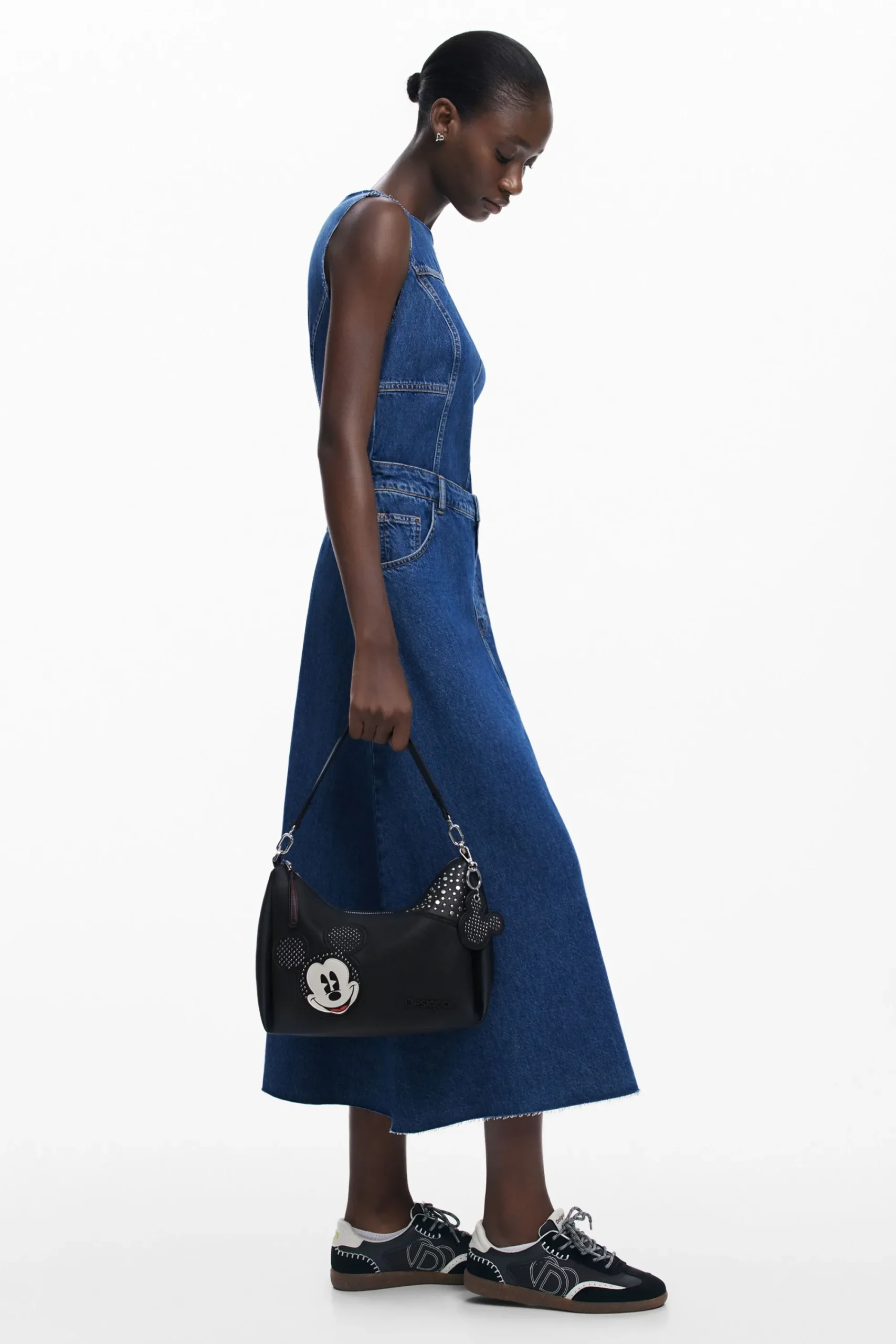 Bolsos-Desigual Bolso de mano Mickey y lunares