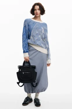 Bolsos-Desigual Bolso de mano multibolsillo nylon