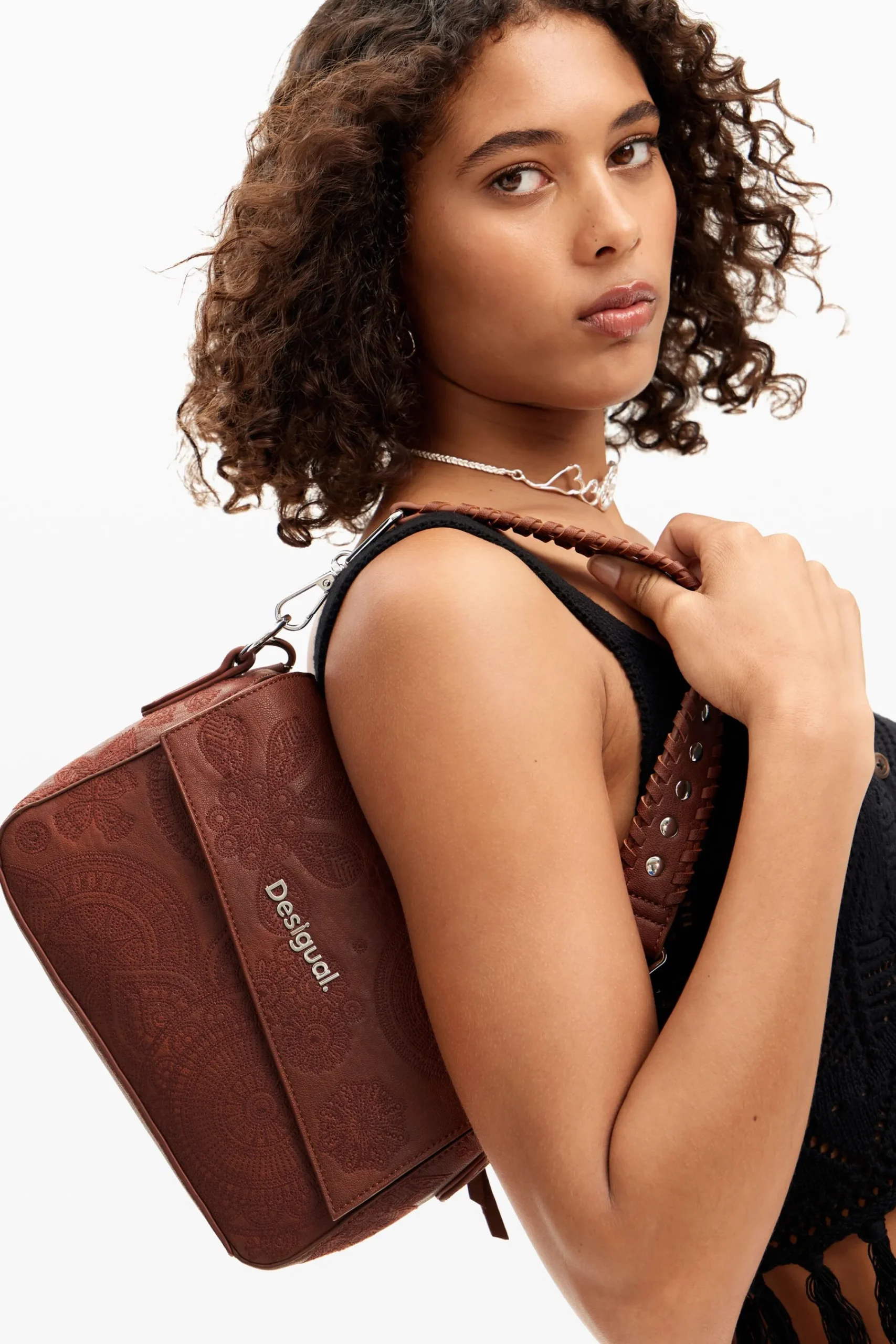 Bolsos|Bolsos De Mano-Desigual Bolso de mano S bordados