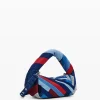 Bolsos-Desigual Bolso denim rayas