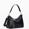 Bolsos|Bolsos De Mano-Desigual Bolso M grabado mariposa