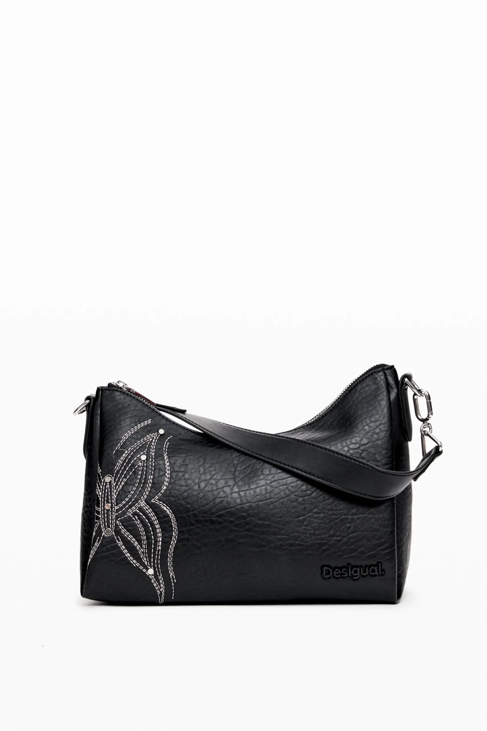 Bolsos|Bolsos De Mano-Desigual Bolso M grabado mariposa