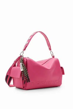 Bolsos-Desigual Bolso mediano Half logo
