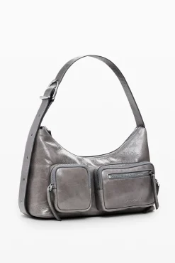 Bolsos|Bolsos De Piel-Desigual Bolso piel bolsillos