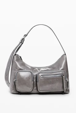 Bolsos|Bolsos De Piel-Desigual Bolso piel bolsillos