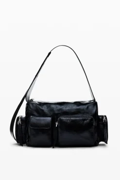 Bolsos|Bolsos De Piel-Desigual Bolso piel M bolsillos