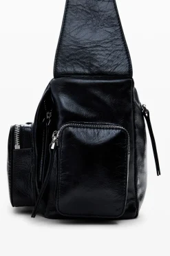 Bolsos|Bolsos De Piel-Desigual Bolso piel M bolsillos