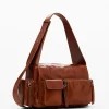 Bolsos|Bolsos De Piel-Desigual Bolso piel M bolsillos