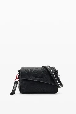 Bolsos|Bolsos De Mano-Desigual Bolso S bordado tachuelas