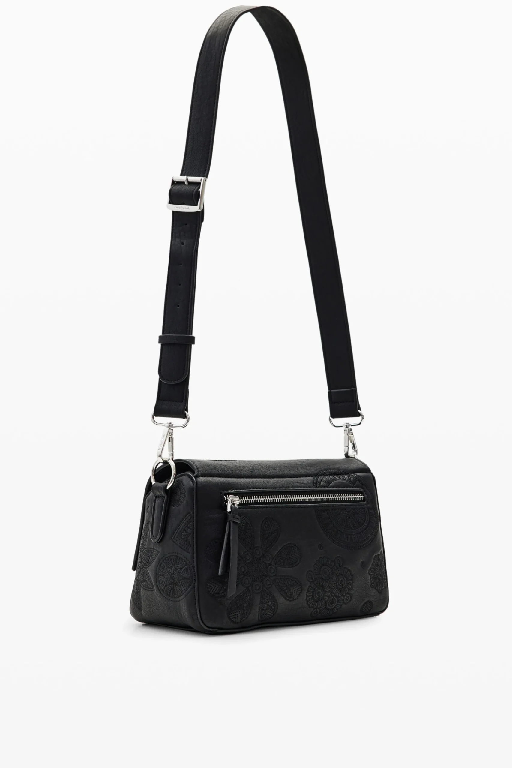 Bolsos|Bolsos De Mano-Desigual Bolso S bordado tachuelas