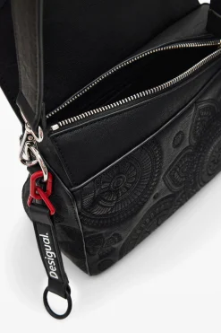 Bolsos|Bolsos De Mano-Desigual Bolso S bordado tachuelas