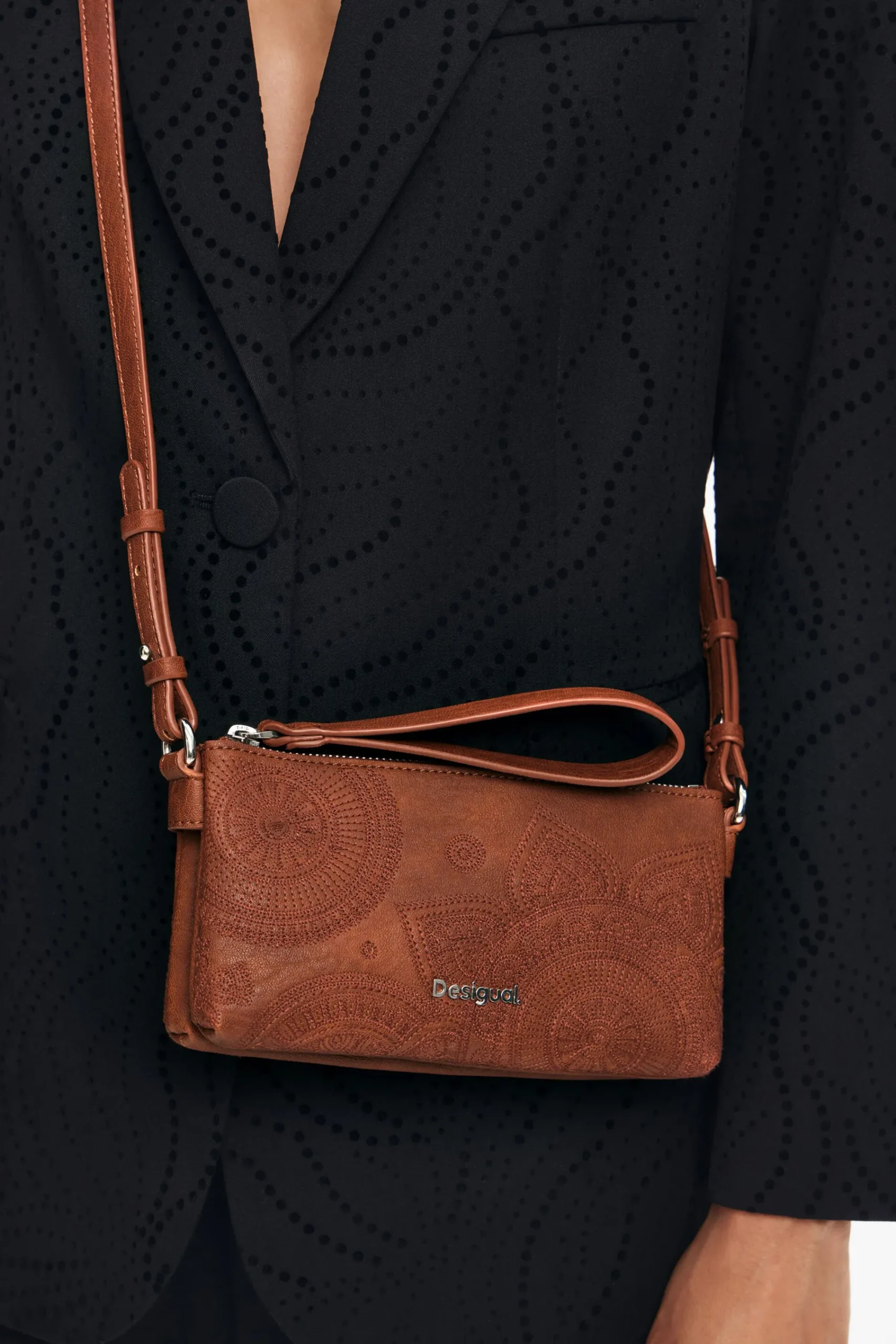Monederos|Monederos-Desigual Bolso S bordados