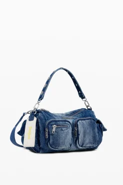 Bolsos-Desigual Bolso S denim