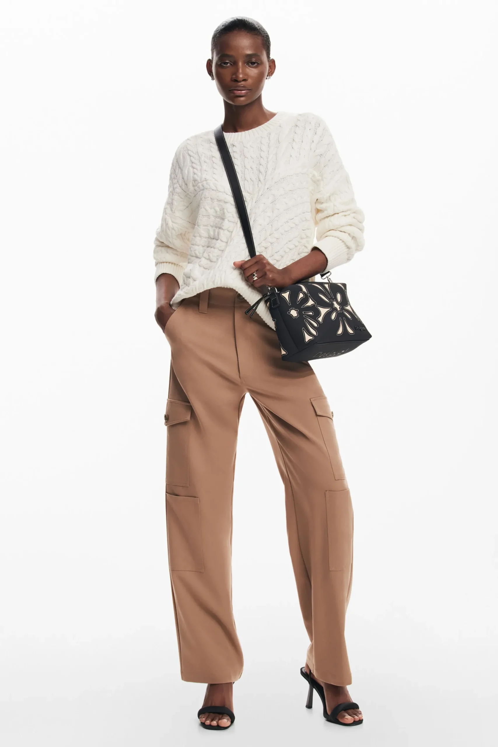 Bolsos|Bolsos De Mano-Desigual Bolso S flores