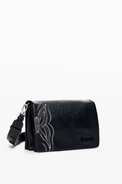 Bolsos|Bolsos Bandolera-Desigual Bolso S grabado mariposa