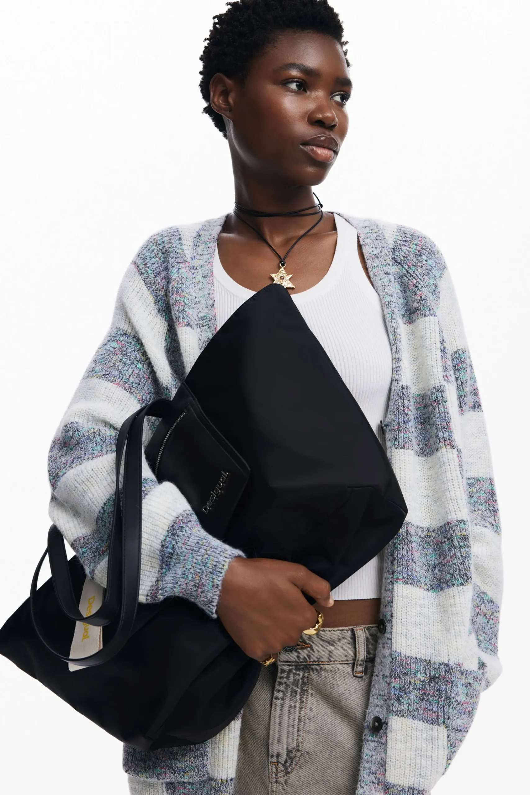 Bolsos|Bolsos Shopper-Desigual Bolso shopper bolsillo