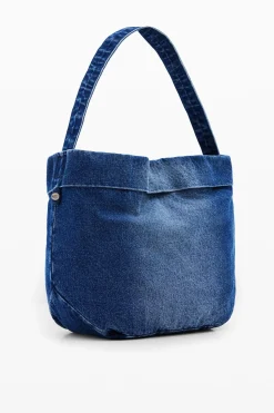 Bolsos|Bolsos Shopper-Desigual Bolso shopper L reversible denim