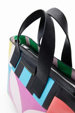 Bolsos-Desigual Bolso shopper M geométrico