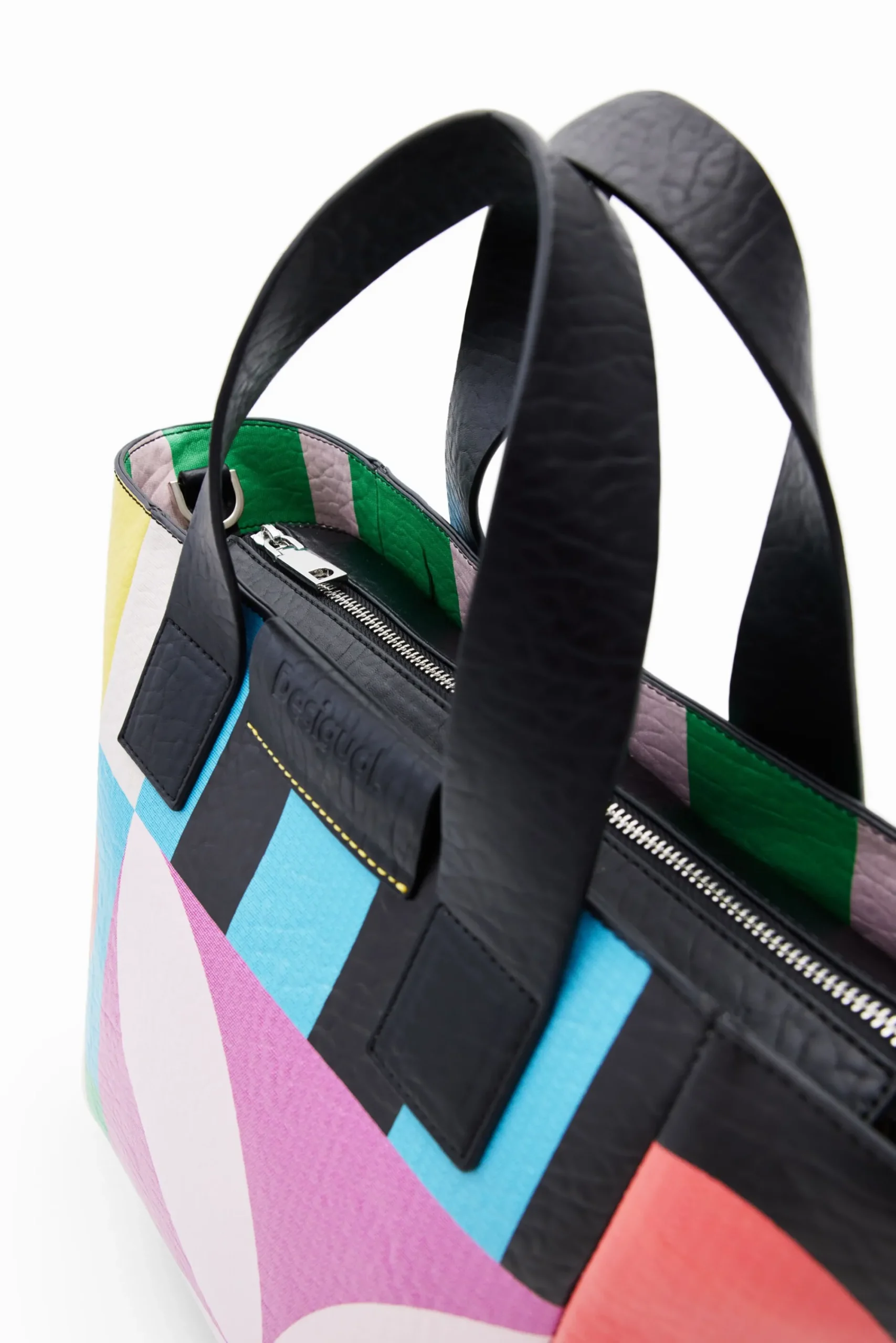 Bolsos-Desigual Bolso shopper M geométrico