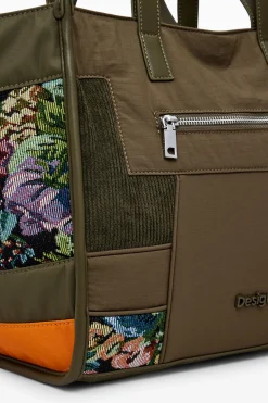 Bolsos-Desigual Bolso shopper patch
