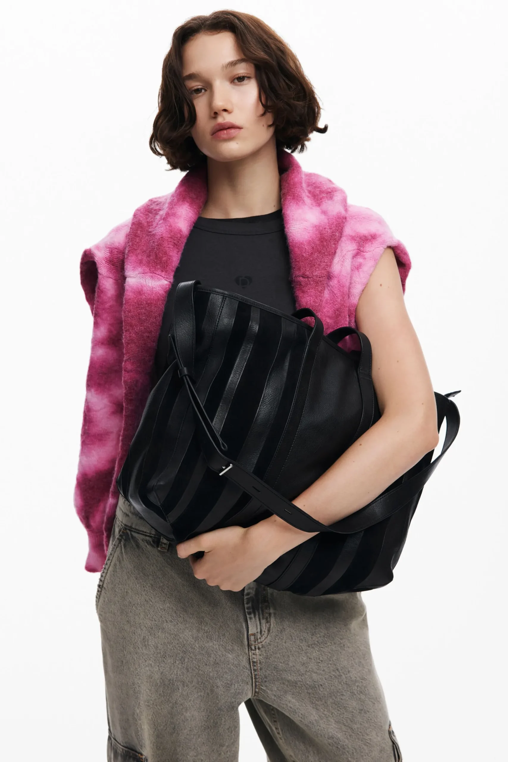 Bolsos|Bolsos De Piel-Desigual Bolso shopper piel