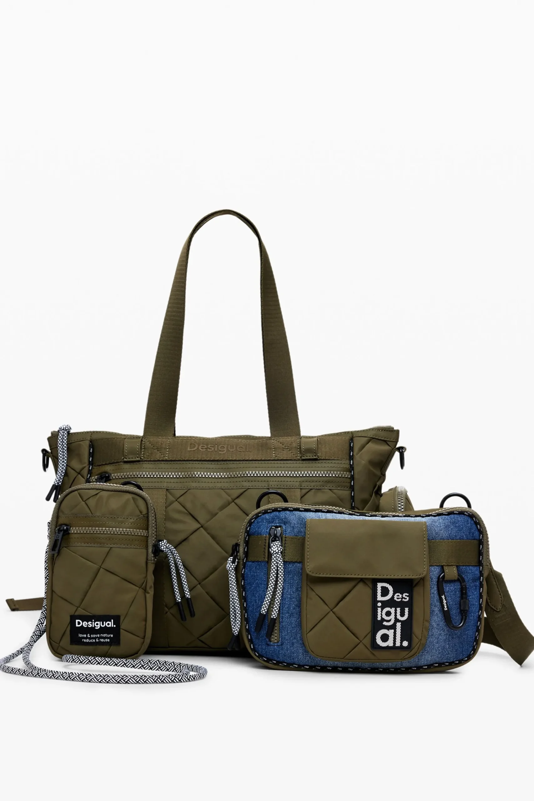 Bolsos-Desigual Bolso voyager bowling