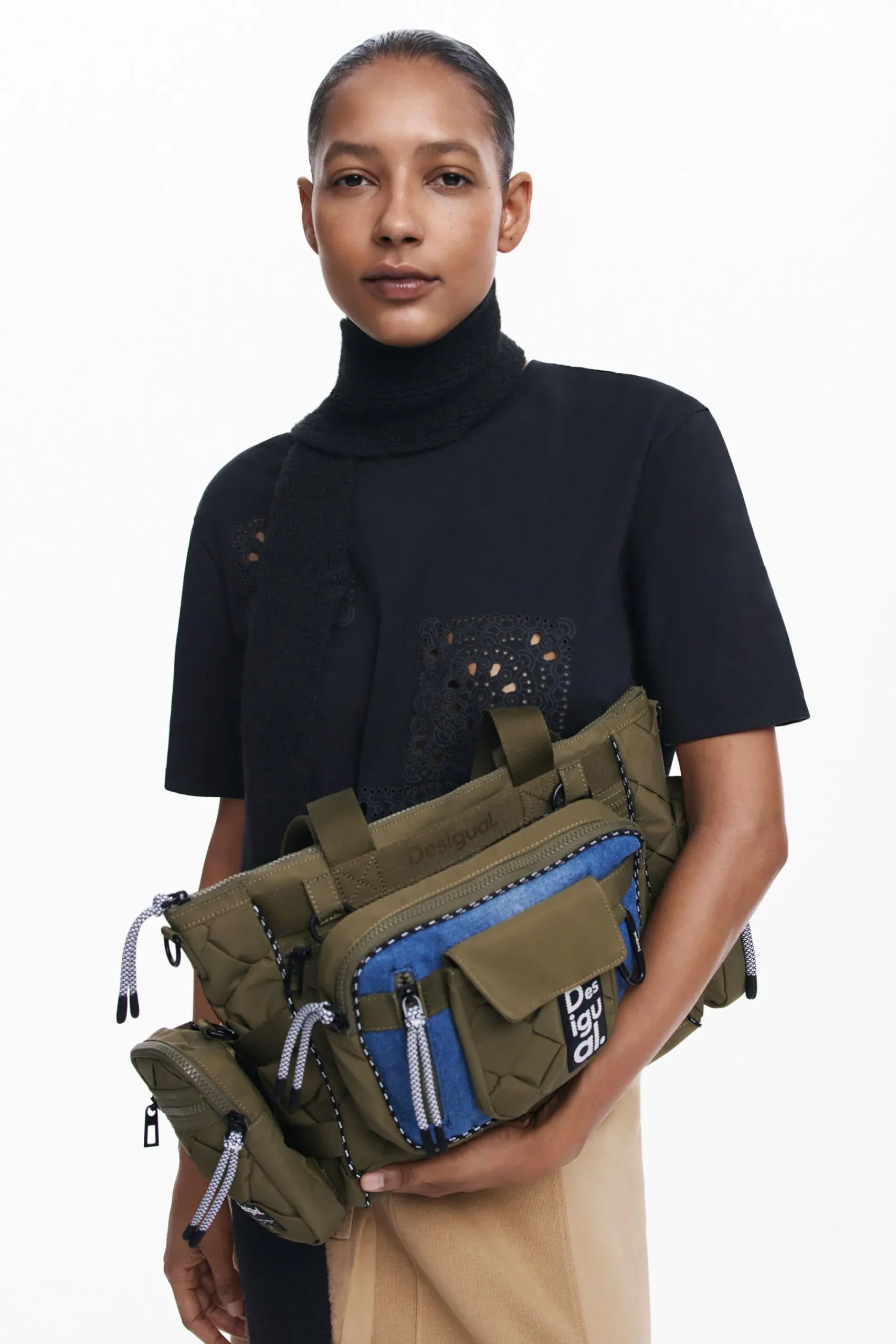 Bolsos-Desigual Bolso voyager bowling