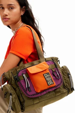 Bolsos|Bolsos De Mano-Desigual Bolso Voyager bowling M multiposición