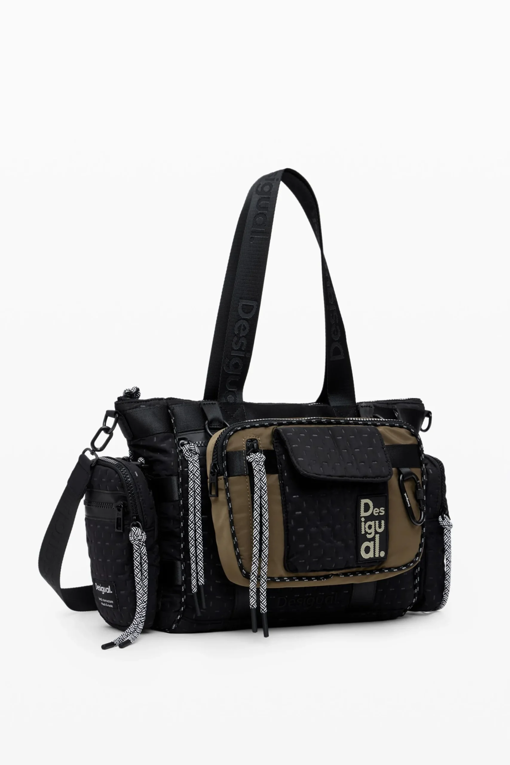 Bolsos-Desigual Bolso Voyager bowling XL multiposición