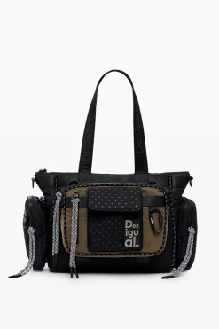 Bolsos-Desigual Bolso Voyager bowling XL multiposición