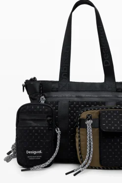 Bolsos-Desigual Bolso Voyager bowling XL multiposición