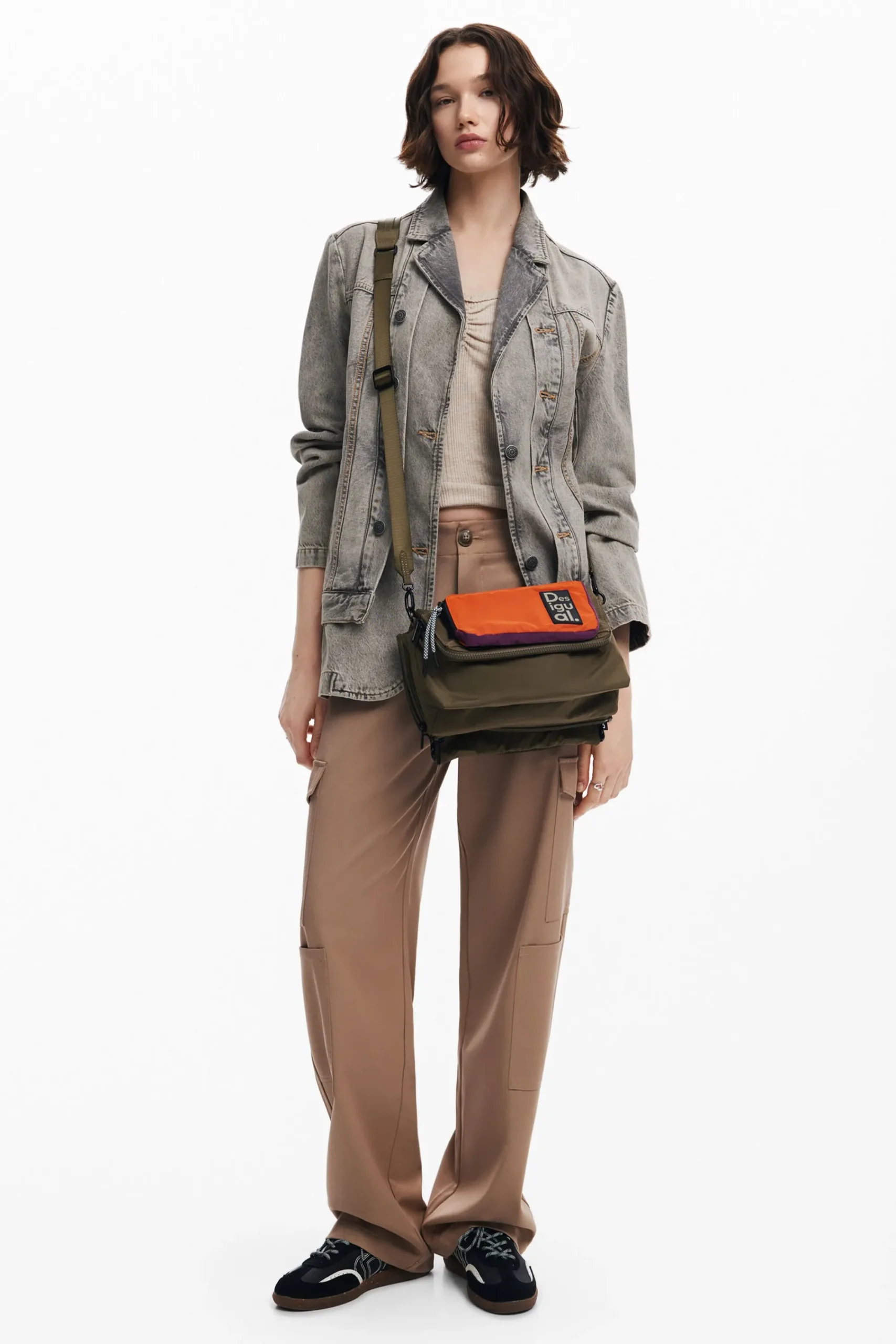 Bolsos|Bolsos Bandolera-Desigual Bolso Voyager multiposición