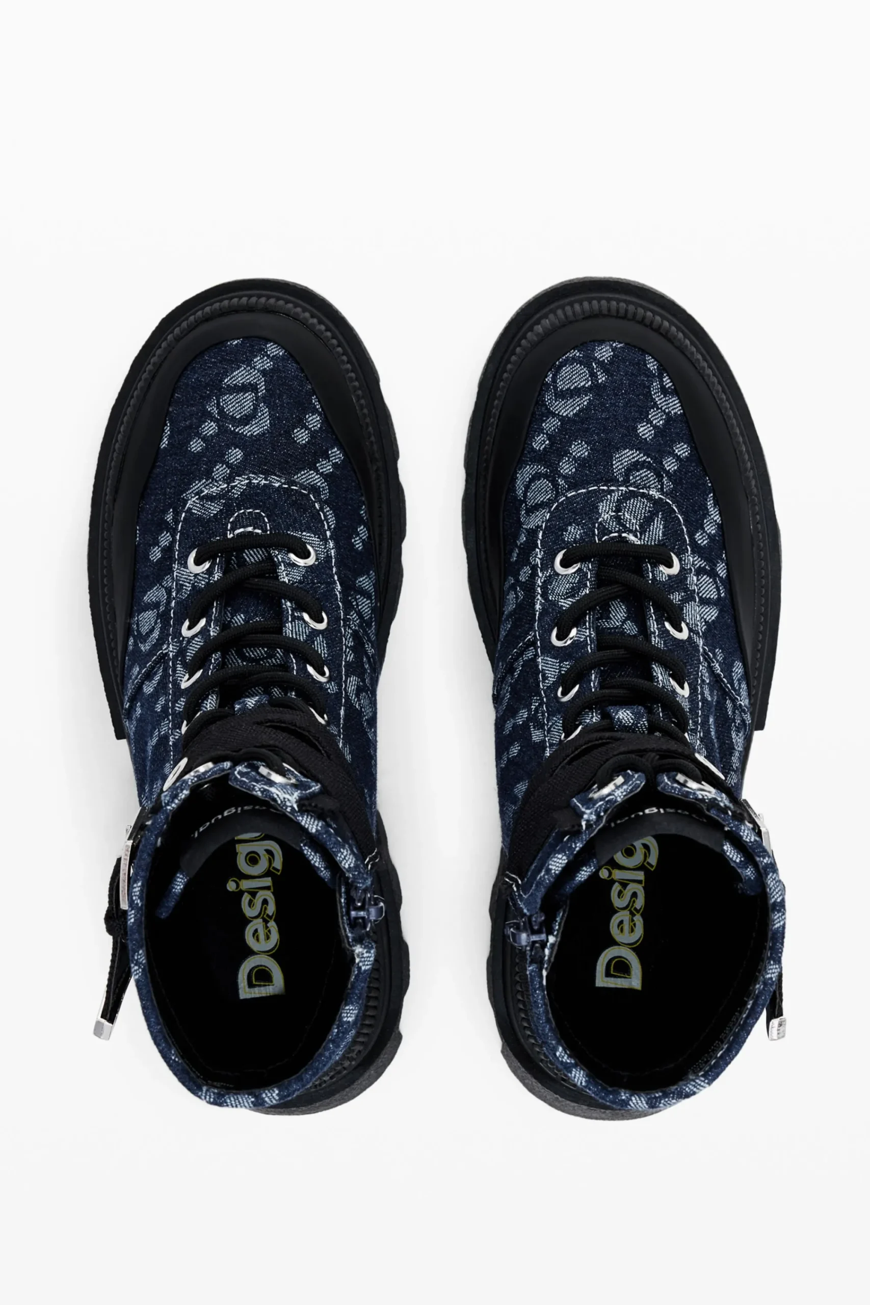 Zapatos-Desigual Bota denim trucker