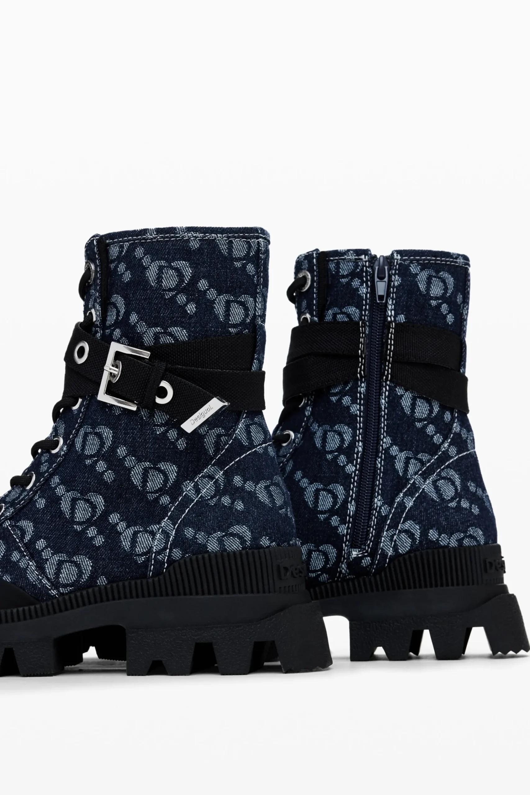 Zapatos-Desigual Bota denim trucker